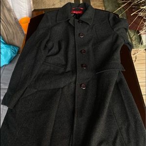 AK Anne Klein Trench Coat